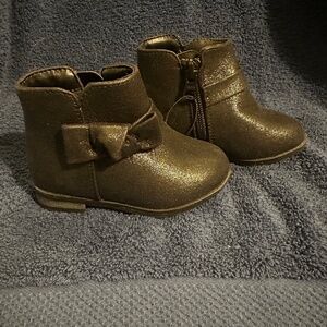 Sammi Shimmer Toddler Boots Black Size 5 Toddler